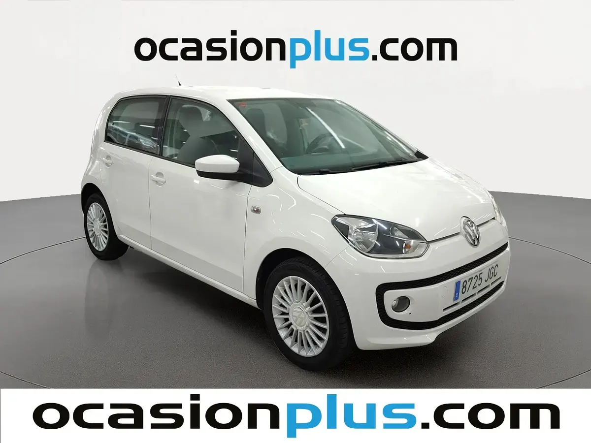 Usado VW up! high up! 60 CV (44 kW) 2015 Blanco Utilitario
