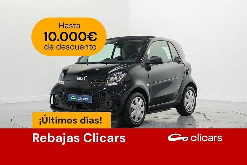 Negro Usado 2022 Smart ForTwo Electric Drive Coupe | 12.990 € (Precio justo) - Imagen 1/4
