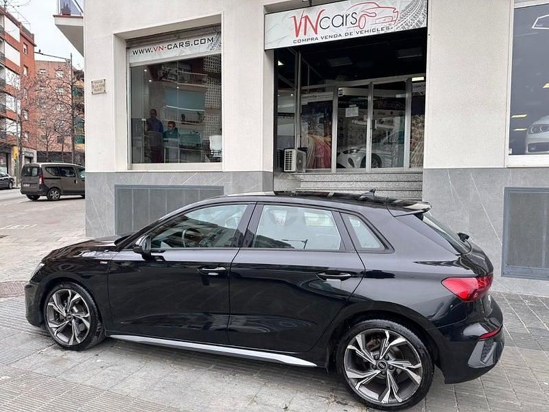 Usado Audi A3 S-Line 116 CV (85 kW) 2021 Negro Berlina