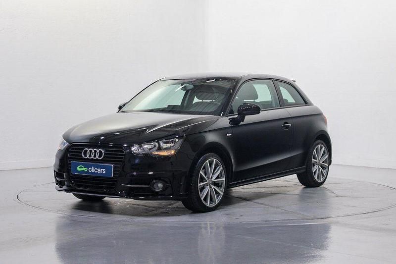 Usado Audi A1 86 CV (63 kW) 2014 Negro Utilitario