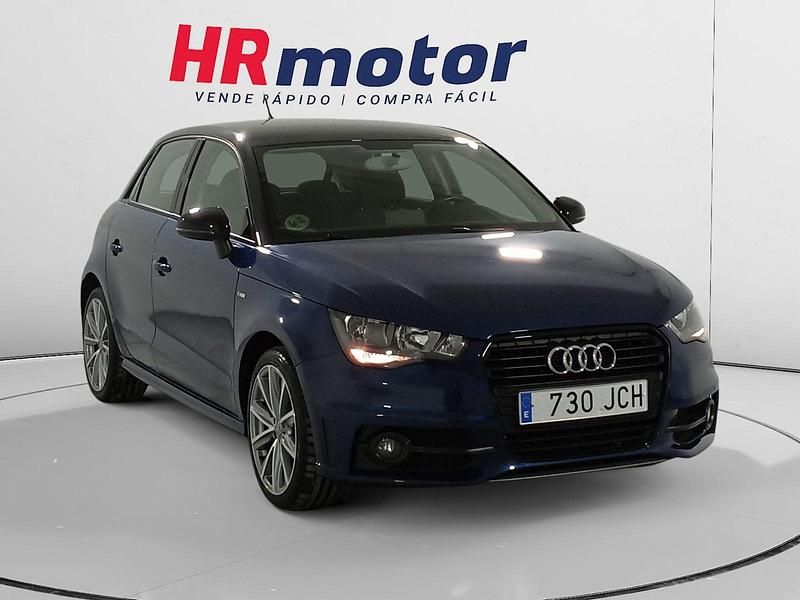 Usado Audi A1 Attraction 91 CV (66 kW) 2015 Azul Utilitario