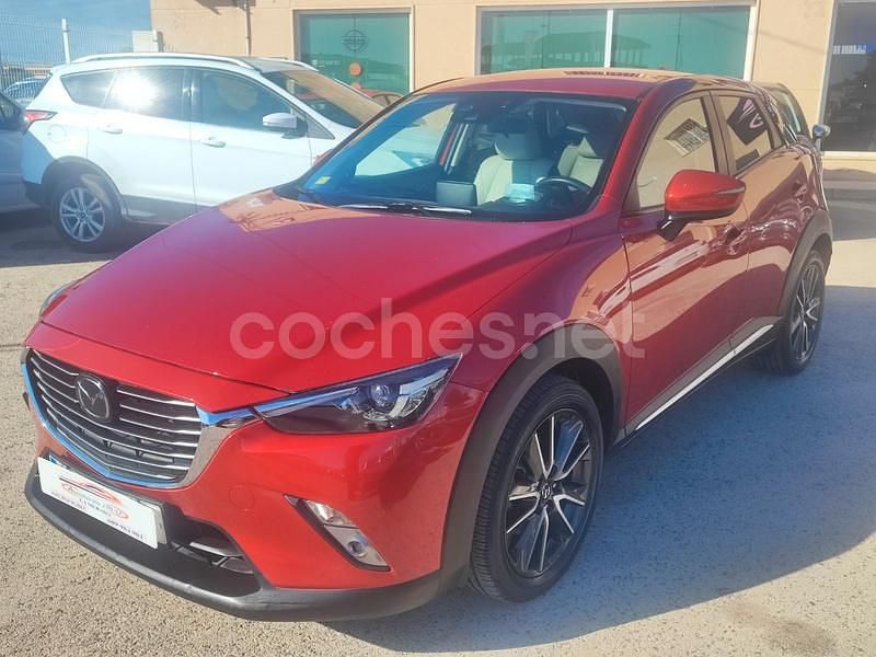 Usado Mazda CX-3 Style 105 CV (77 kW) 2015 Granate SUV