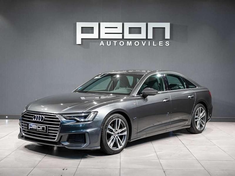 Usado Audi A6 Sport 204 CV (150 kW) 2019 Gris Berlina
