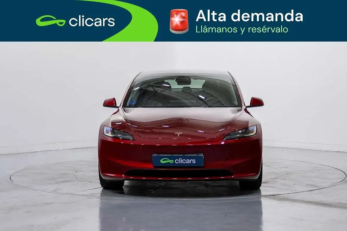 Usado Tesla Model 3 Standard Range 208 kW (283 CV) 2024 Rojo Berlina