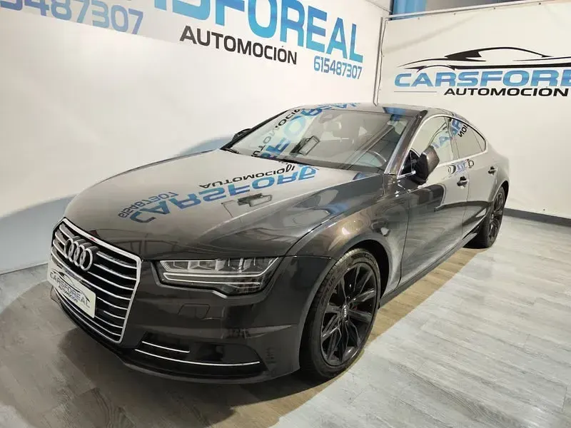 Usado Audi A7 Sportback 272 CV (200 kW) 2016 Negro Utilitario