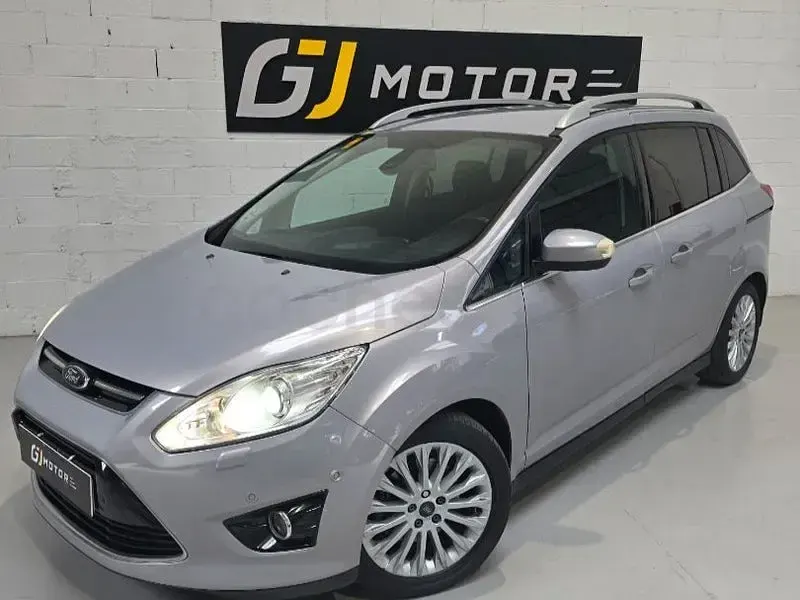 Usado Ford Grand C-Max Titanium 140 CV (102 kW) 2011 Gris / plata Monovolumen