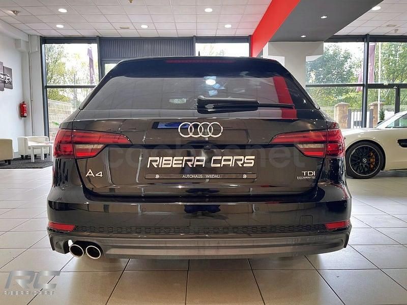 Usado Audi A4 S-Line 272 CV (200 kW) 2018 Negro Familiar