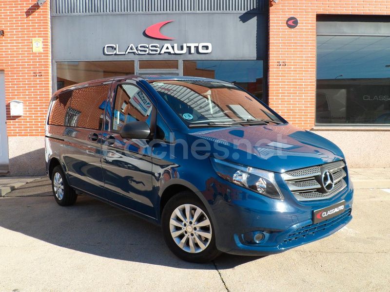Azul Usado 2017 Mercedes V200 Marco Polo Monovolumen | 28.900 € (Super precio) - Imagen 1/4