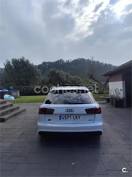 Usado Audi A6 Competition 326 CV (239 kW) 2016 Blanco Familiar
