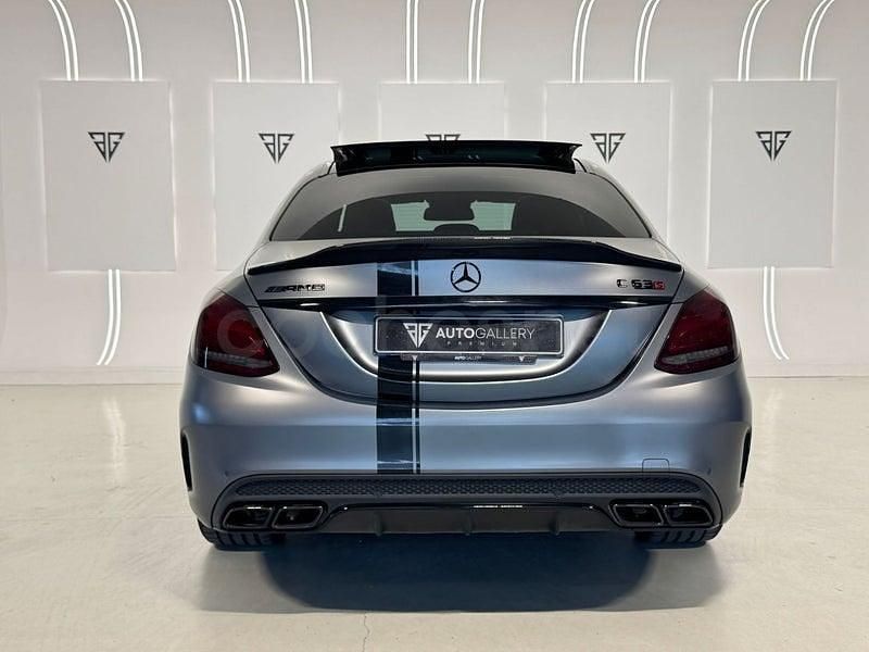 Usado Mercedes C63S AMG 510 CV (375 kW) 2017 Gris / plata Berlina