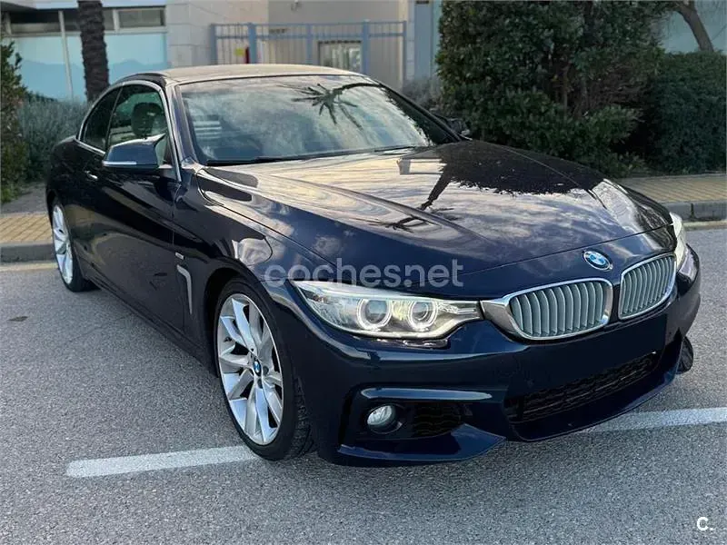 Usado BMW 420 184 CV (135 kW) 2015 Negro Descapotable