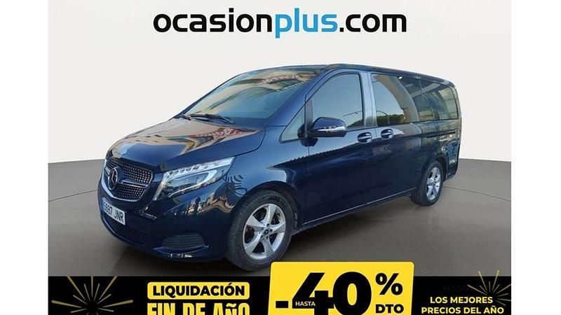 Azul Usado 2016 Mercedes V220 Monovolumen | 26.750 € (Buen precio) - Imagen 1/4
