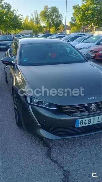 Usado Peugeot 508 Allure 130 CV (95 kW) 2019 Verde Familiar