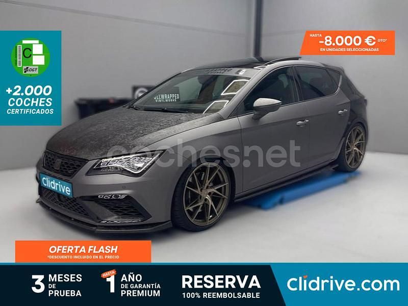 Gris / plata Usado 2019 Cupra Leon Berlina | 24.990 € (Buen precio) - Imagen 1/3