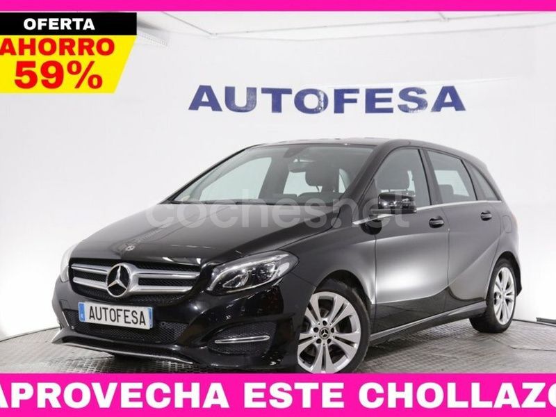 Negro Usado 2017 Mercedes B180 Monovolumen | 14.750 € (Super precio) - Imagen 1/4