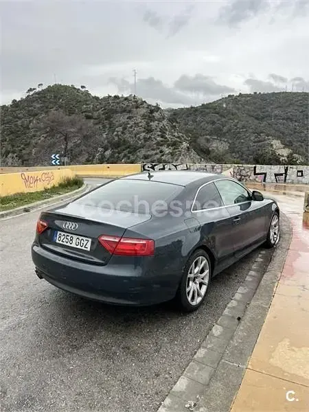 Usado Audi A5 170 CV (125 kW) 2008 Gris / plata Coupe