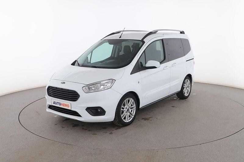Blanco Usado 2019 Ford Tourneo Courier Titanium Monovolumen | 15.399 € (Precio justo) - Imagen 1/3