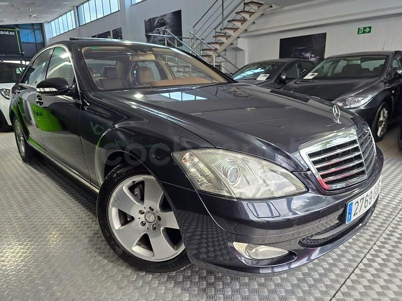 Usado Mercedes S320 235 CV (172 kW) 2008 Azul Berlina