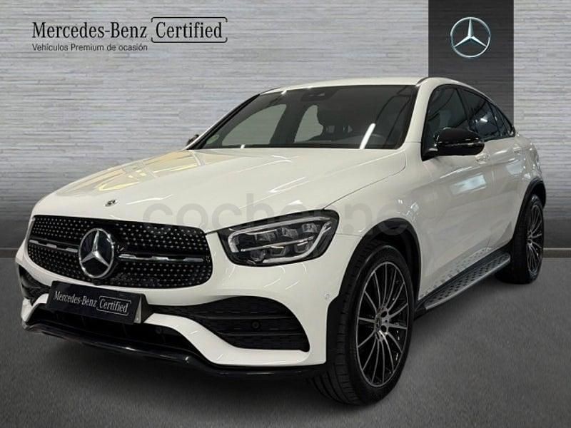 Usado Mercedes GLC220 194 CV (142 kW) 2022 Blanco Coupe