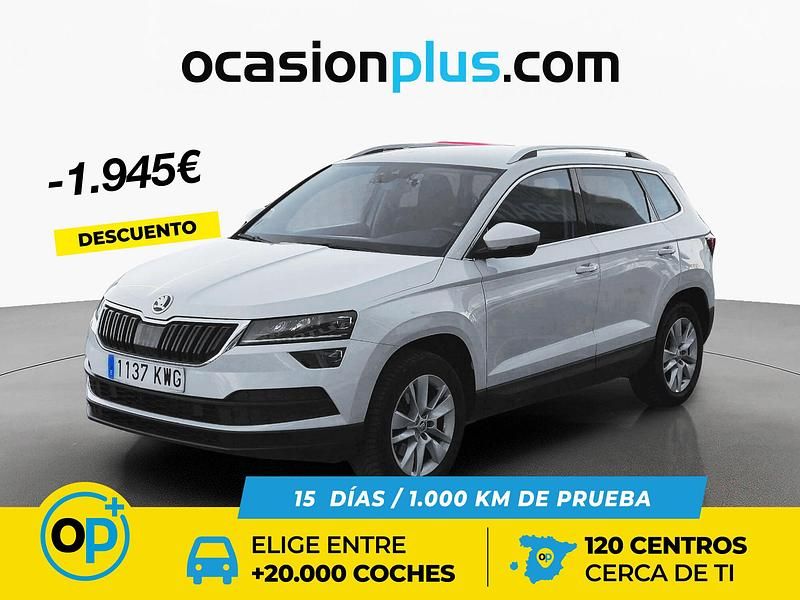 Blanco Usado 2019 Skoda Karoq Ambition SUV | 21.400 € (Un poco caro) - Imagen 1/4