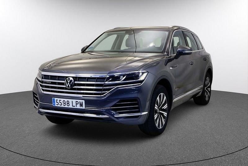 Gris Usado 2021 VW Touareg Elegance SUV | 47.040 € (Precio justo) - Imagen 1/4