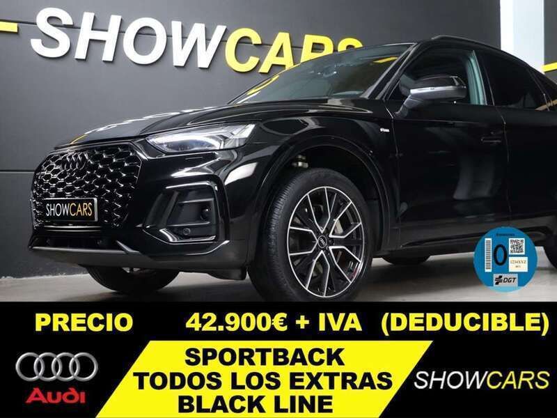 Negro Usado 2022 Audi Q5 Sportback Ambiente SUV | 41.900 € (Super precio) - Imagen 1/4