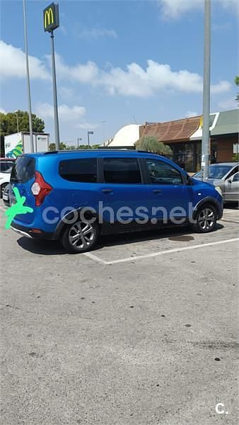 Usado Dacia Lodgy Stepway 107 CV (78 kW) 2015 Azul Monovolumen