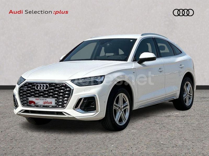 Blanco Usado 2023 Audi Q5 Sportback S-Line SUV | 59.900 € (Un poco caro) - Imagen 1/4