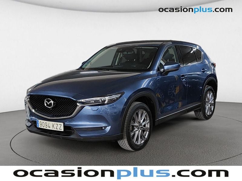 Azul Usado 2019 Mazda CX-5 SUV | 20.446 € (Precio justo) - Imagen 1/4