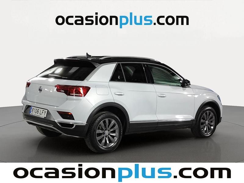 Usado VW T-Roc Sportline 150 CV (110 kW) 2020 Gris SUV