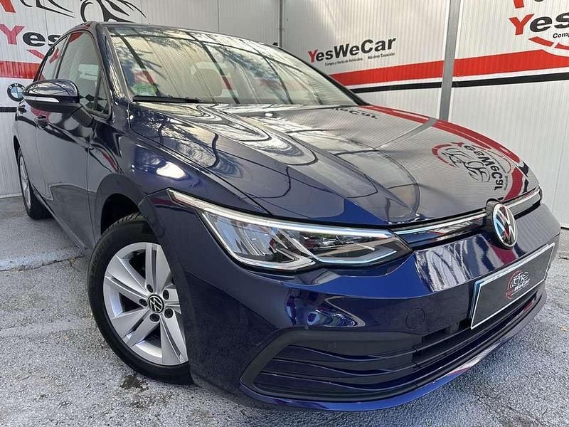 Azul Usado 2021 VW Golf VIII Utilitario | 17.990 € (Precio justo) - Imagen 1/4