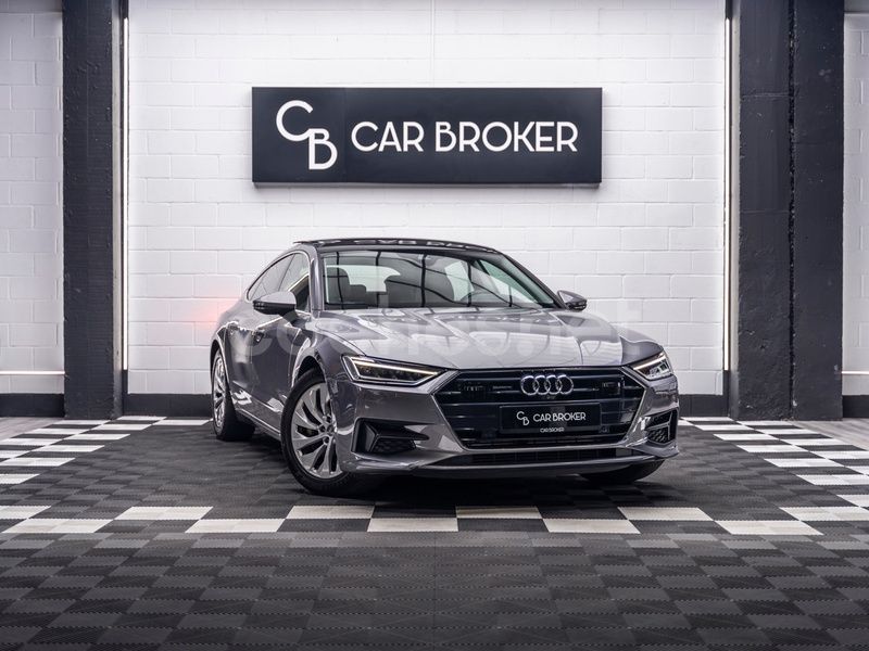 Gris / plata Usado 2018 Audi A7 Sportback Utilitario | 39.900 € (Super precio) - Imagen 1/4