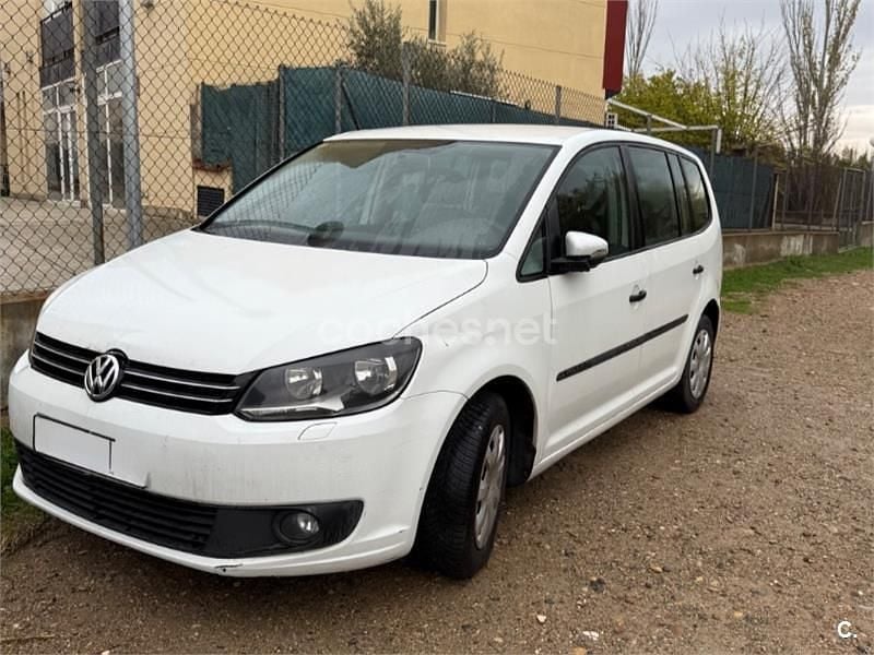 Blanco Usado 2015 VW Touran Sport Monovolumen | 13.700 € (Super precio) - Imagen 1/4