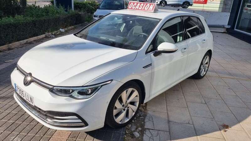 Usado VW Golf VII Style 150 CV (110 kW) 2020 Blanco Utilitario