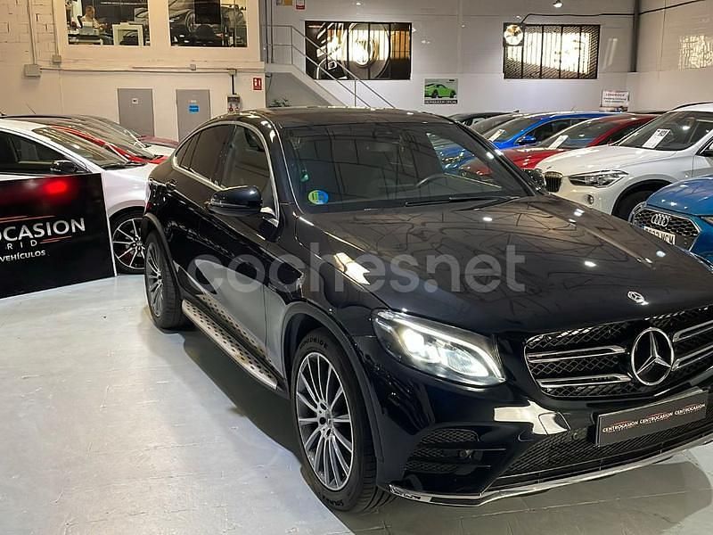 Negro Usado 2017 Mercedes GLC350 Coupe | 36.990 € (Precio justo) - Imagen 1/4
