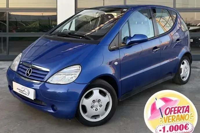 Usado Mercedes A170 90 CV (66 kW) 1999 Azul Utilitario
