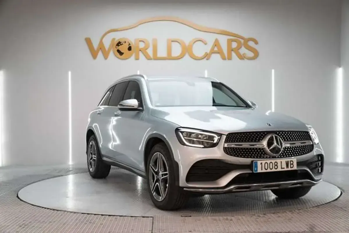 Usado Mercedes GLC220 170 CV (125 kW) 2022 Gris SUV