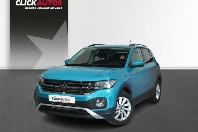 Azul Usado 2023 VW T-Cross Advance SUV | 17.500 € (Buen precio) - Imagen 1/4