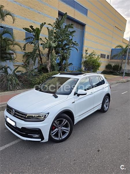 Blanco Usado 2019 VW Tiguan Sportline SUV | 25.500 € (Precio justo) - Imagen 1/4