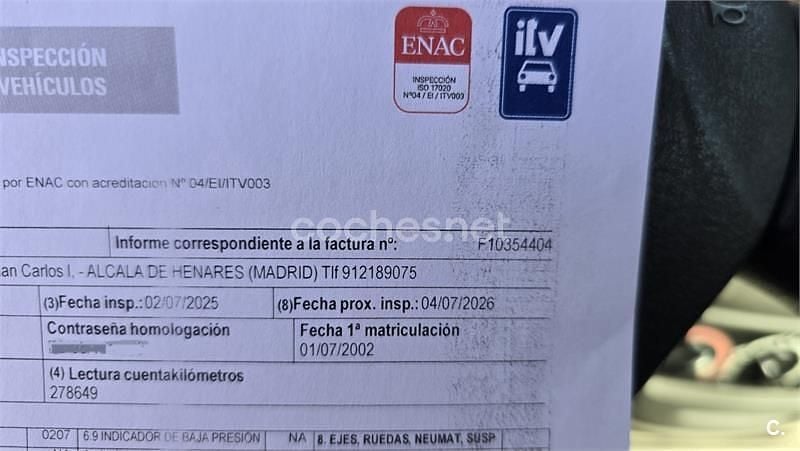 Usado Renault Scénic Authentique 115 CV (84 kW) 2003 Azul Monovolumen