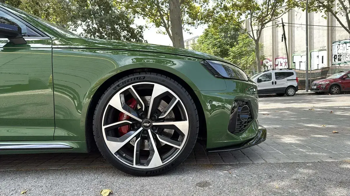 Usado Audi RS4 Premium 450 CV (330 kW) 2021 Verde Familiar