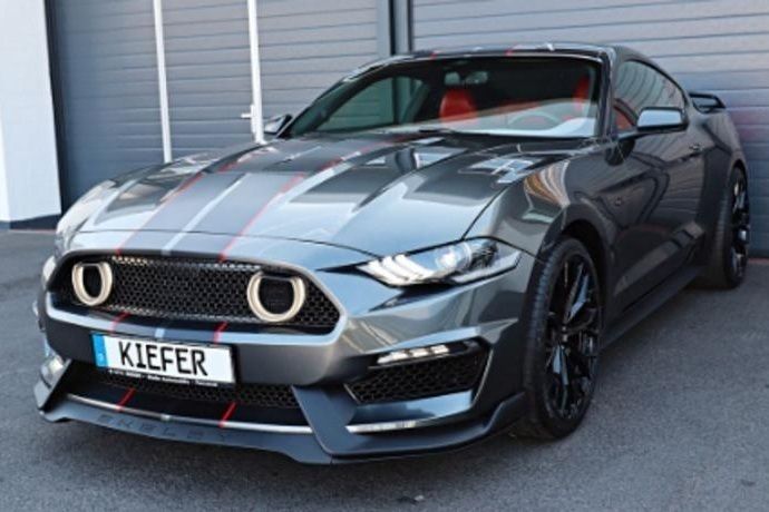 Gris Usado 2019 Ford Mustang Coupe | 40.250 € (Un poco caro) - Imagen 1/4