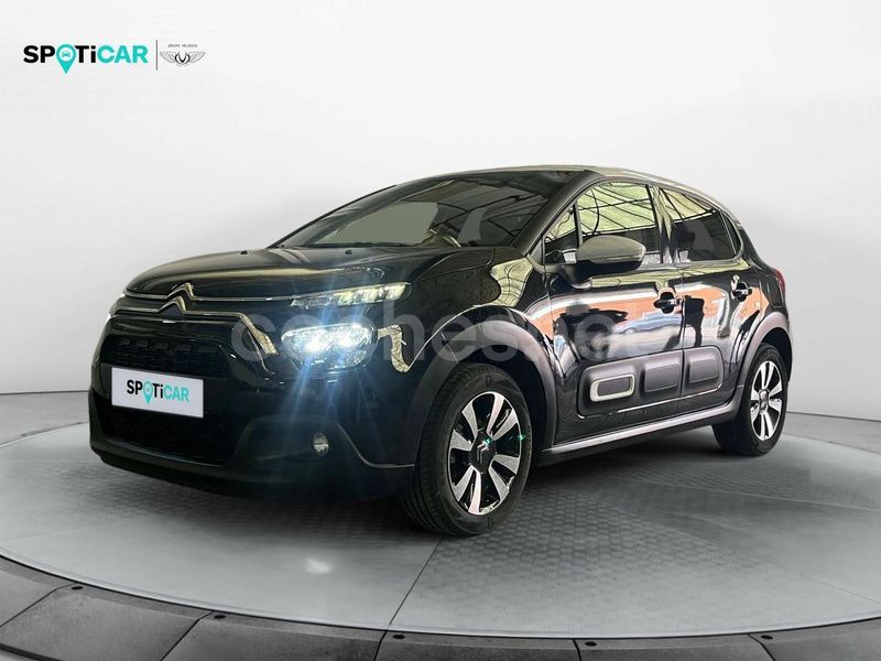 Negro Usado 2023 Citroën C3 PureTech Utilitario | 12.795 € (Precio justo) - Imagen 1/1