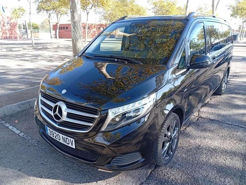 Negro Usado 2018 Mercedes V250 Avantgarde Monovolumen | 27.900 € (Precio justo) - Imagen 1/4
