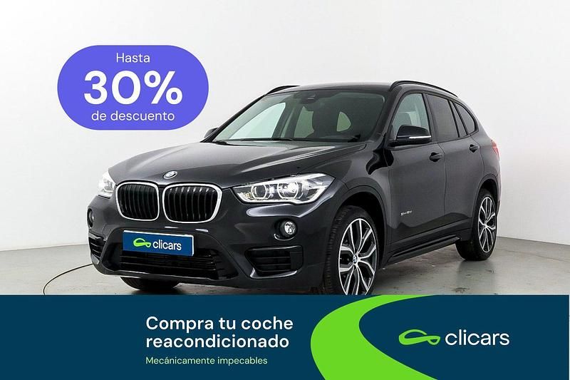 Usado BMW X1 150 CV (110 kW) 2017 Negro SUV