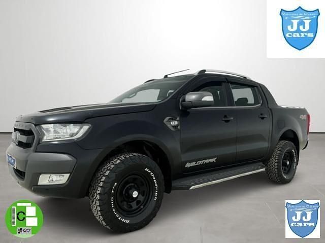 Negro Usado 2017 Ford Ranger Wildtrack Recogida | 27.900 € (Precio justo) - Imagen 1/4