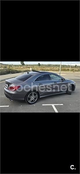 Usado Mercedes CLA200 136 CV (100 kW) 2014 Gris / plata Berlina