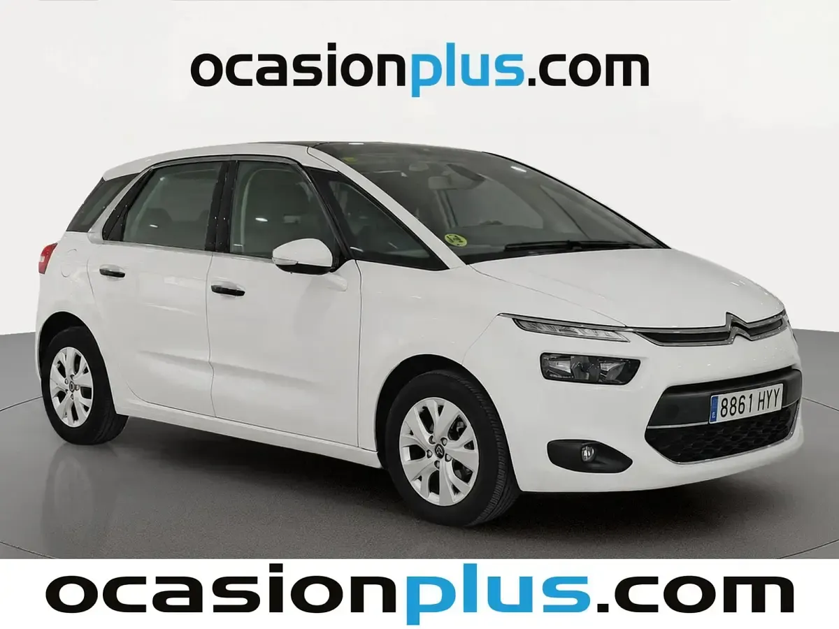 Usado Citroën C4 Picasso Intensive 116 CV (85 kW) 2014 Blanco Monovolumen
