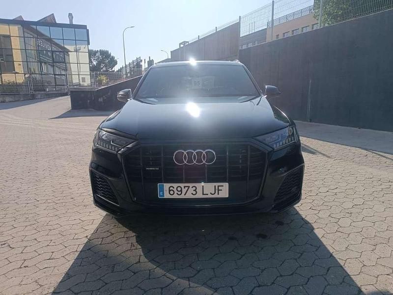 Usado Audi Q7 S-Line 381 CV (280 kW) 2020 Negro SUV