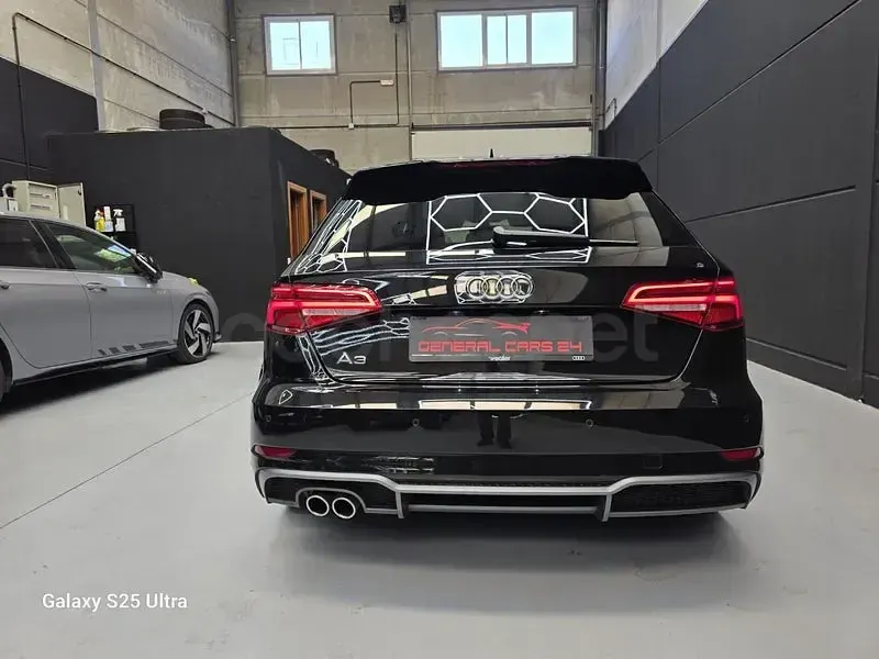 Usado Audi A3 S-Line 150 CV (110 kW) 2020 Negro Berlina